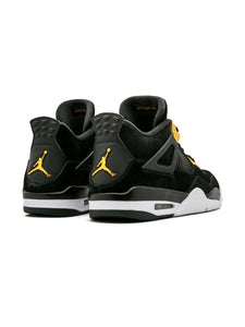 N372O Jordan tenis Air Jordan 4 Retro Royalty negro suela blanca