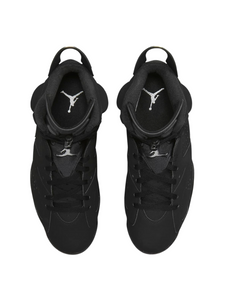N372O Jordan 6 Negro/Plata metalizado