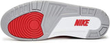 N370O jordan retro 3 Rojo Pasión Cement Grey Negro