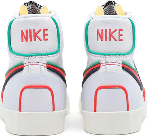 N372O Nike Blazer mid blanco rojo