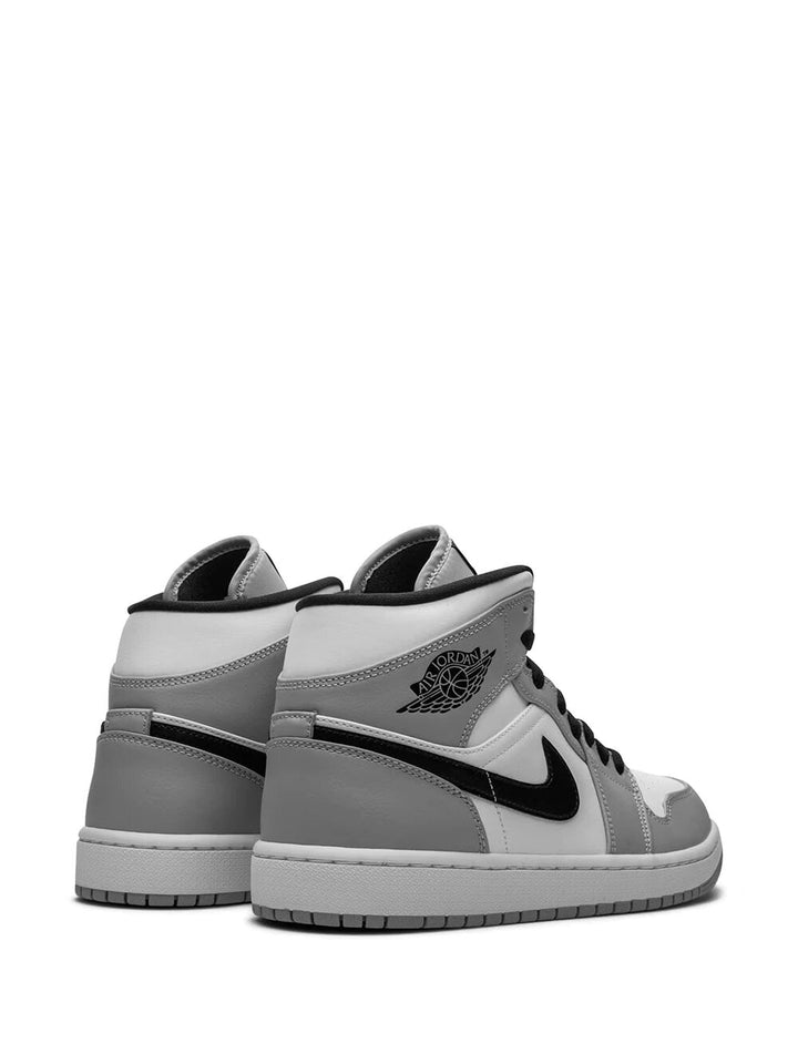 N370O tenis Air Jordan 1 Mid Light Smoke Grey