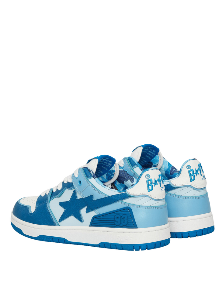 N372O A Bathing Ape Bape A Bathing Ape SK8 STA #2 M1 Sneakers Blue