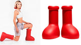 N372O MSCHF Botas de astroboy rojo MSCHF botas Big Red Boot