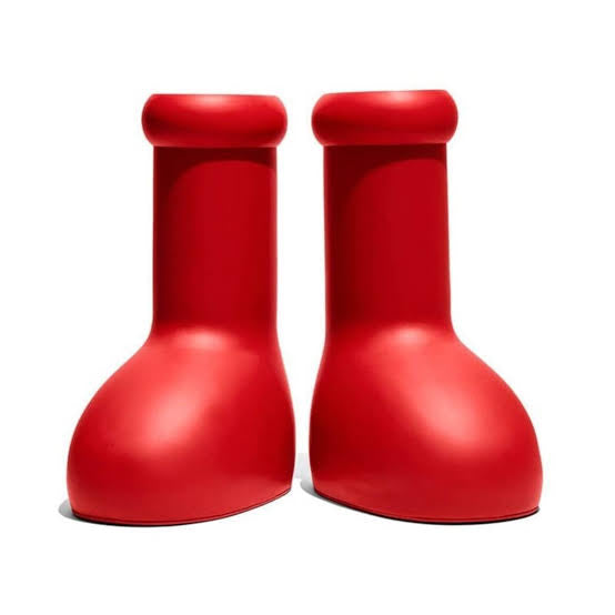 N372O MSCHF Botas de astroboy rojo MSCHF botas Big Red Boot