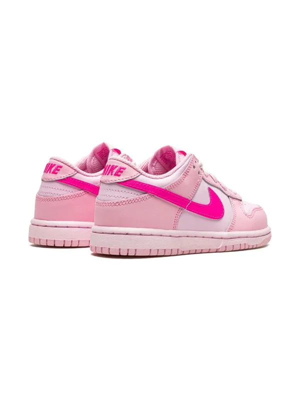 N372O Nike tenis Dunk Low Triple Rosas Barbie