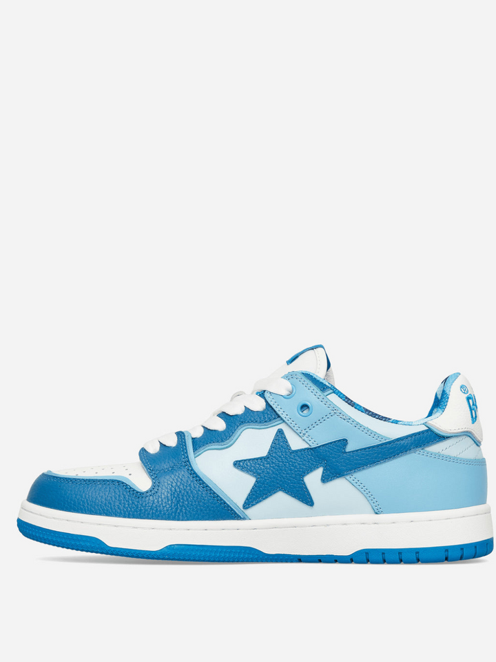 N372O A Bathing Ape Bape A Bathing Ape SK8 STA #2 M1 Sneakers Blue