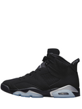 N372O Jordan 6 Negro/Plata metalizado