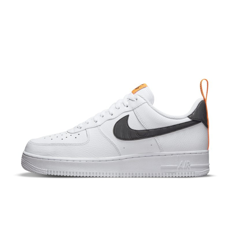 N370O Air force Nike blanco negro naranja