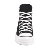 N373O CONVERSE 560845C LONA NEGRO DOBLE PLATAFORMA Chuck Taylor en Plataforma de Lona