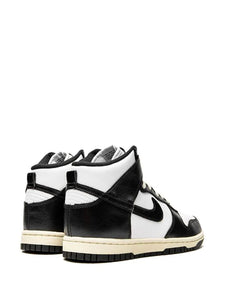 N370O Nike tenis Dunk High Vintage Black Panda
