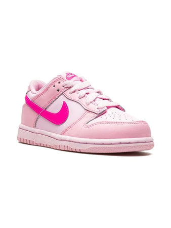 N372O Nike tenis Dunk Low Triple Rosas Barbie