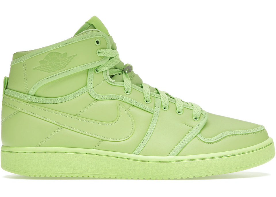 N370O Jordan 1 billie ellish verde neón