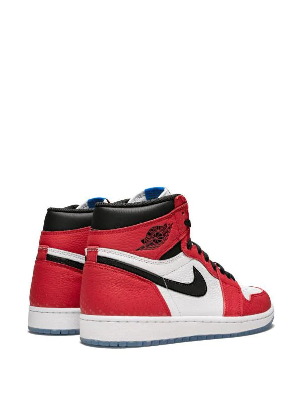 N370O Jordan tenis Air Jordan I ORIGIN STORY SPIDERMAN Chicago