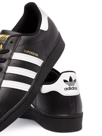 N370O Adidas concha Super Star originals negro blanco