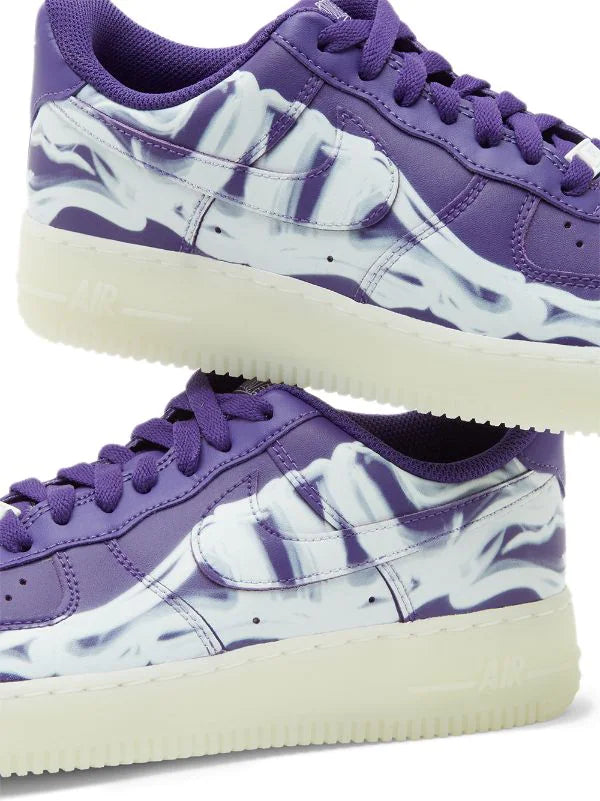 N370O Tenis Air Force 1 '07 Skeleton QS