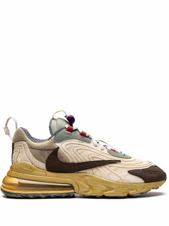 N372O Nike tenis Air Max 270 "Cactus Trails" de Nike x Travis Scott beige