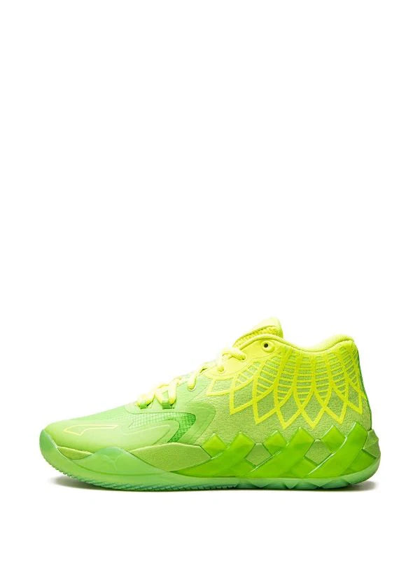 N372O PUMA tenis LaMelo Ball de Puma x Rick and Morty MB.01