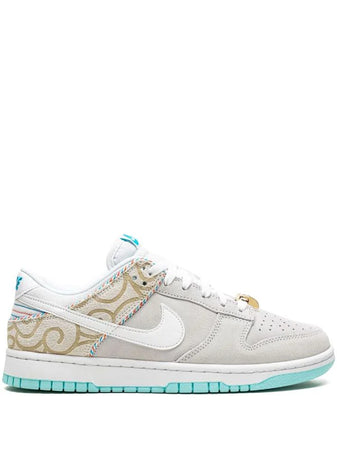 N372O Nike tenis Dunk Low Barbershop beige