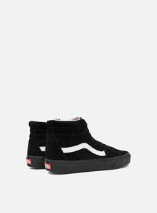 N370O Vans Ward Hi Sk8-Hi Pig suede Negro Negro