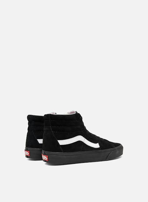N370O Vans Ward Hi Sk8-Hi Pig suede Negro Negro
