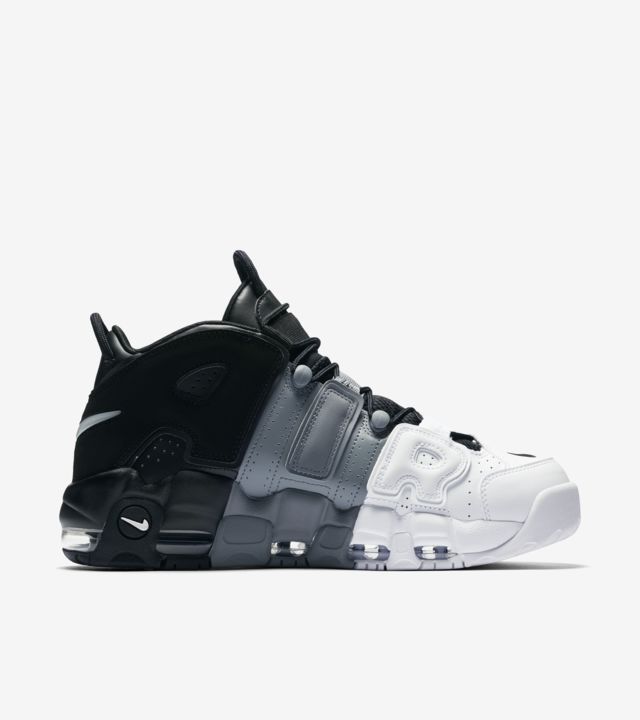 N370O NIKE AIR MORE UPTEMPO 96 BLACK & AMP NIÑOS