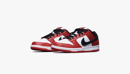 N370O Nike Dunk low sb rojo blanco negro