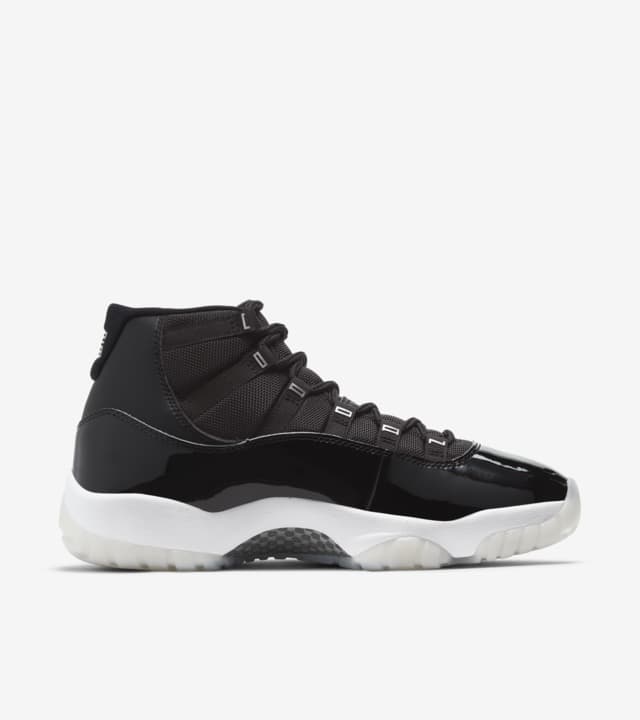 N370O AIR JORDAN 11 anillos negro charol air jordan 11 25 aniversario