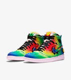 N370O J Balvin Air jordan 1 Verde Air Jordan 1 J. Balvin Tenis de mujer Bota