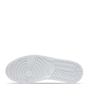 N370O Tenis Air Jordan 1 Mid Triple White