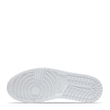 N370O Tenis Air Jordan 1 Mid Triple White